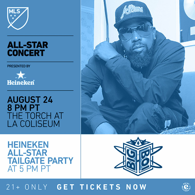 MLS All-Star Concert August 24 8PM PT The Torch at LA Coliseum